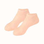 Chaussettes hydratantes en silicone beige, au choix dans le kit