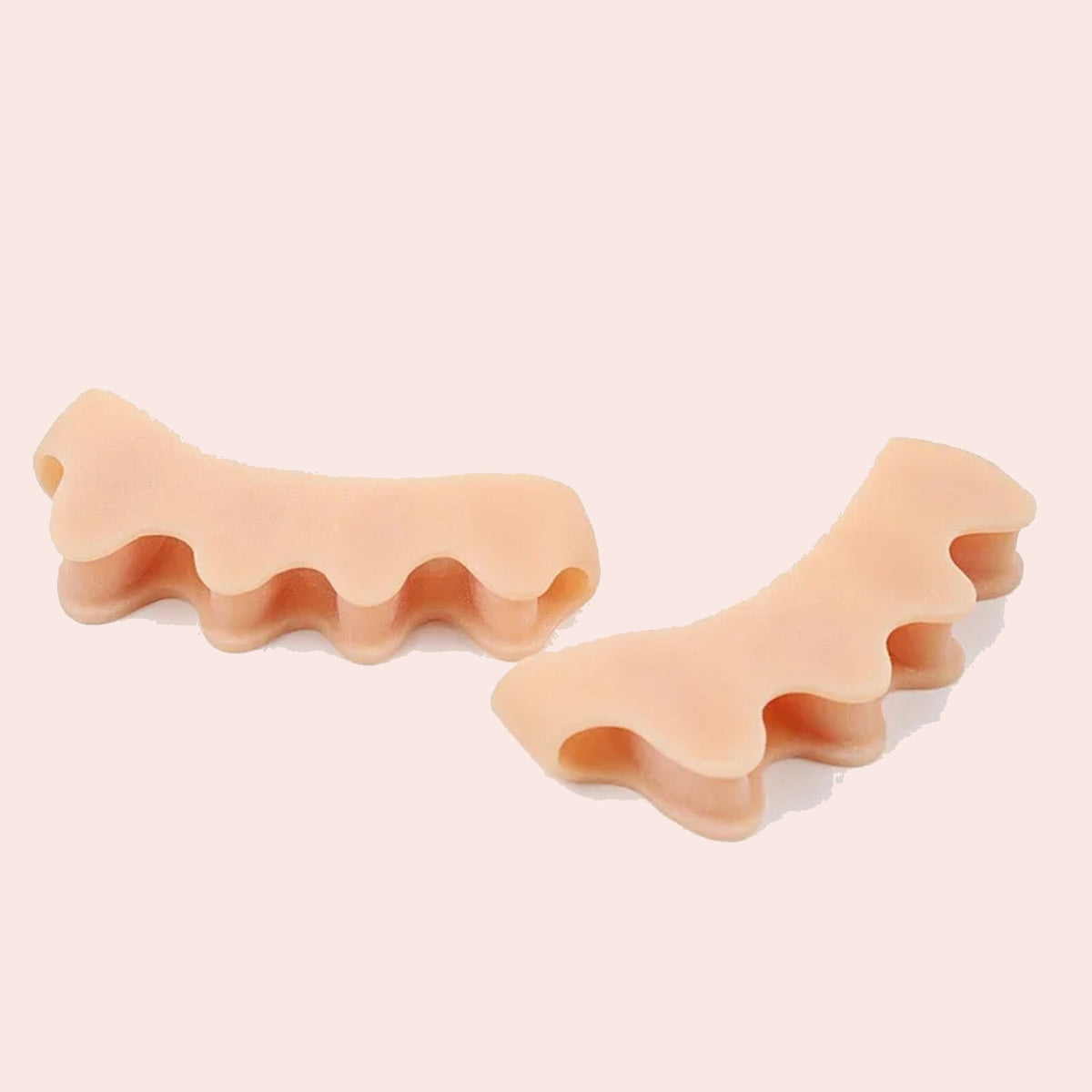 Écarteur d'orteils en gel couleur peau, la paire, au choix dans le kit